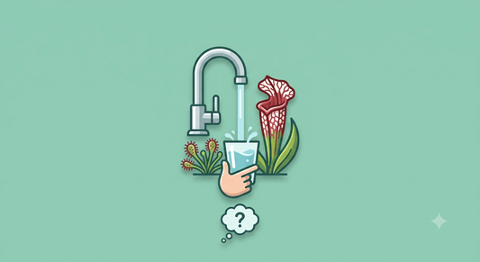 Peut-on utiliser l’eau du robinet pour les plantes carnivores ?